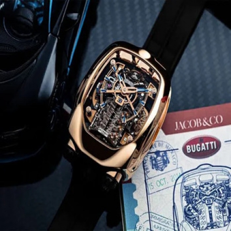 Bugatti Chiron Tourbillon Rose Gold